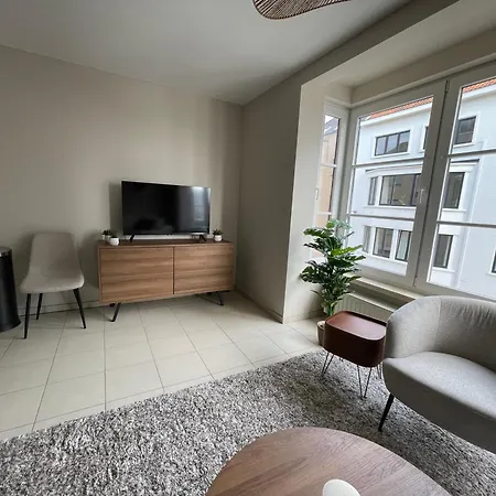 Sea,sun And Fun Vernieuwd Modern Op Toplocatie 50 M Visserkaai Lägenhet Oostende