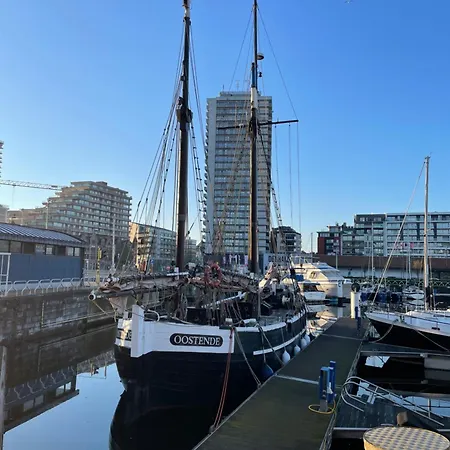 Sea,sun And Fun Vernieuwd Modern Op Toplocatie 50 M Visserkaai Lägenhet