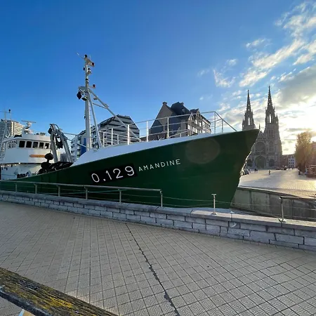 Sea,sun And Fun Vernieuwd Modern Op Toplocatie 50 M Visserkaai 公寓 *